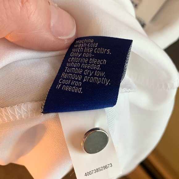 NWT Apt. 9 White Floral Blouson Sleeve Dress - Picture 8 of 8